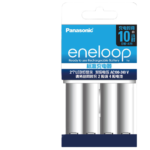 eneloop 爱乐普 BQ-CC51C 镍氢电池充电器 白色 4槽 59元