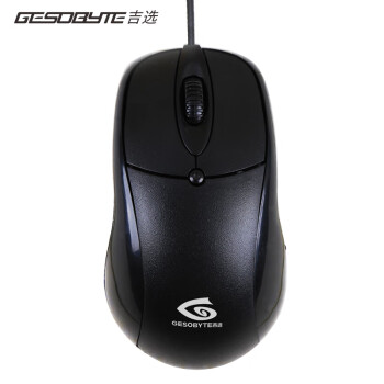 GESOBYTE 吉选 M200 有线鼠标 800DPI 黑色