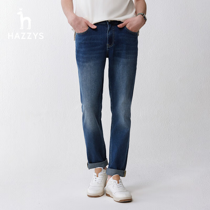 HAZZYS 哈吉斯 男士牛仔裤 ATDZP03AP11 800元（双重优惠）