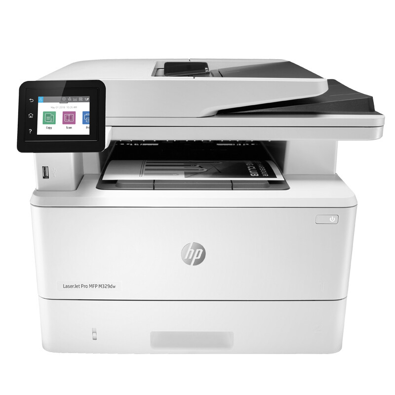 HP 惠普 M329dw 黑白激光一体机 白色 3498元