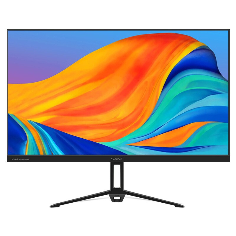 SANC 盛色 27英寸显示器2K IPS+75Hz 超清影音游戏 液晶电脑显示屏幕 全玻璃背板不漏光技术 N70plus 2代 646元