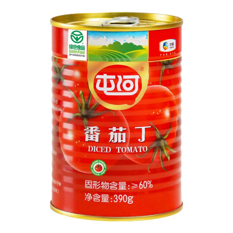 屯河 番茄丁 390g*1罐 7.63元（需买3件，需用券）