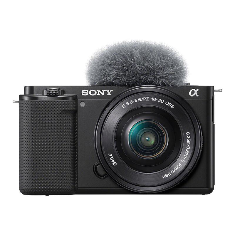 SONY 索尼 APS-C画幅 微单相机 黑色 E PZ 16-50mm F3.5 OSS 变焦镜头 单头套机 4321.55元