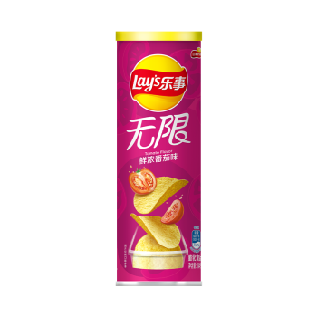 Lay's 乐事 无限 薯片 鲜浓番茄味 104g