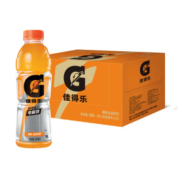 pepsi 百事 GATORADE 佳得乐 运动饮料 橙味 600ml*15瓶