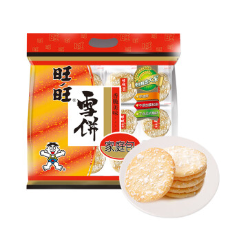 Want Want 旺旺 雪饼 零食膨化食品饼干4糕点00g