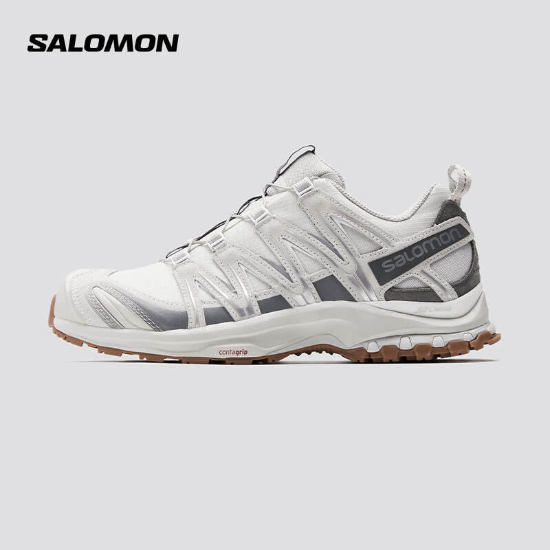 PLUS会员、京东百亿补贴：Salomon 萨洛蒙 男女款 户外运动透气徒步鞋 XA PRO 3D SUEDE 灰色 多尺码可选 1092.51元 包邮