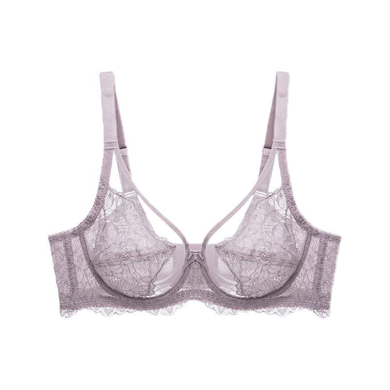 Ordifen 欧迪芬 女士有钢圈文胸 XB8358 超薄款 雾紫灰 80B 券后74.05元