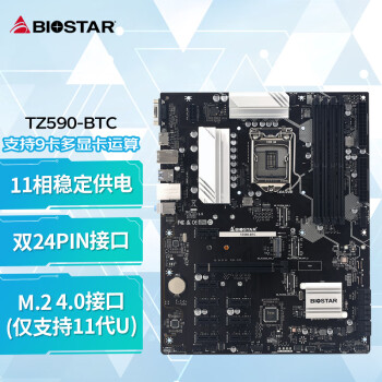 BIOSTAR 映泰 TZ590-BTC主板