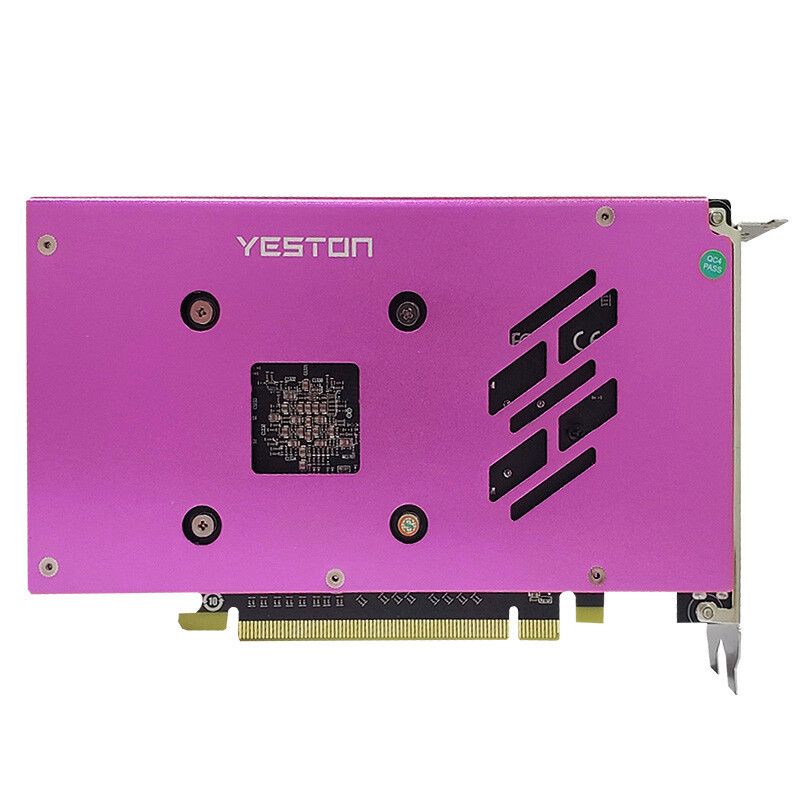 yeston 盈通 RX580 4G 6HDMI 六屏顯卡 支持HDMI直連 專(zhuān)業(yè)多屏顯卡 1899元