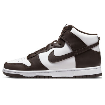 NIKE 耐克 板鞋男缓震透气DUNK HIGH RETRO运动鞋DV0829-100白棕42.5