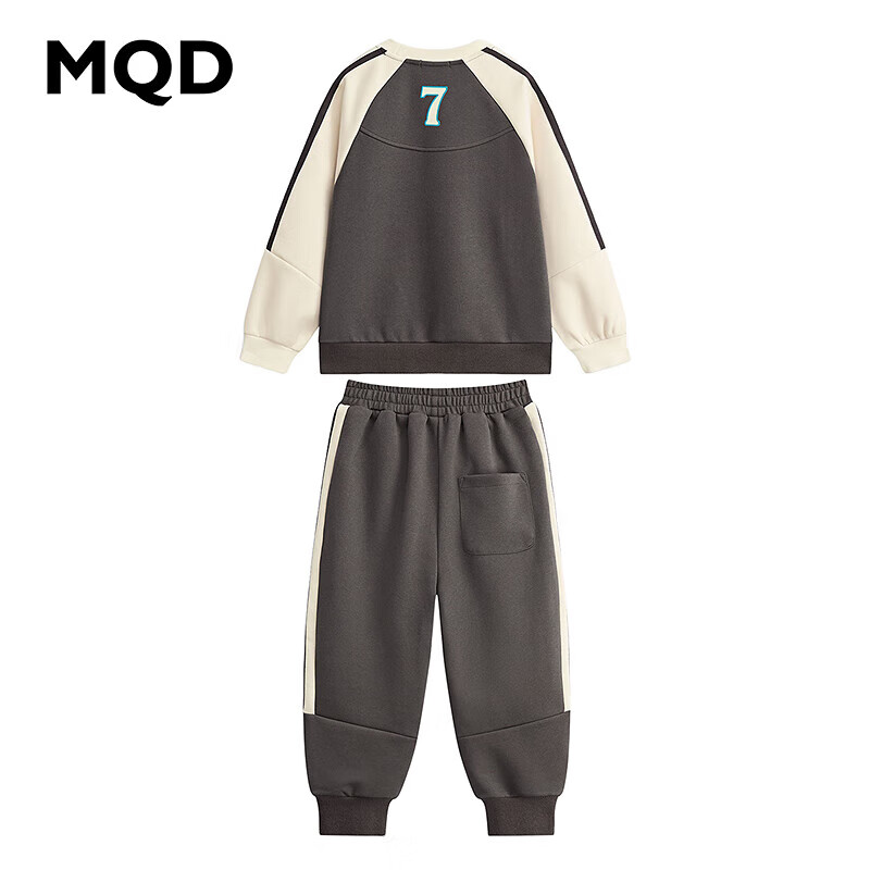 MQD 马骑顿 男大童圆领套装 179元