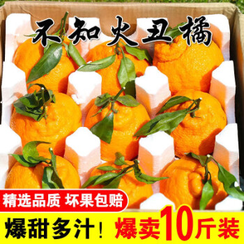 四川 不知火丑橘 10斤装拍2 80MM+大单果 14.95元（需买2件，需用券）
