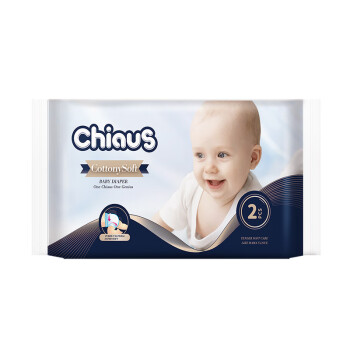 Chiaus 雀氏 纸尿裤婴儿尿不湿出口铂金装柔软敏感肌试用装L2片4.9元