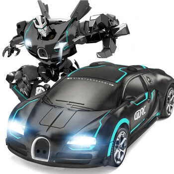 幻模嘉 遥控汽车变形机器人儿童男孩玩具车小孩手势感应漂移赛车生日礼物