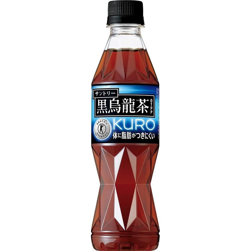 SUNTORY 三得利 黑乌龙茶 350ml*24 券后85元