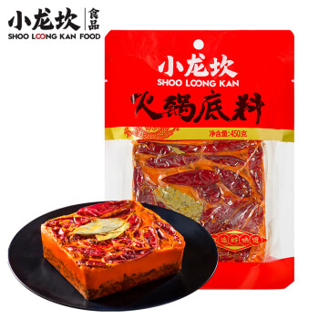 小龍坎 小龍坎 火鍋底料 牛油火鍋底料450g