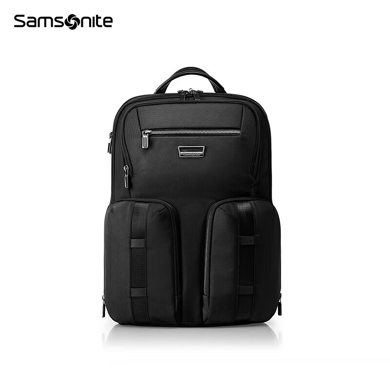 京东PLUS：Samsonite 新秀丽 男士商务环保双肩包 KO1*09008 2680元包邮（定金100元，12日20点支付尾款）