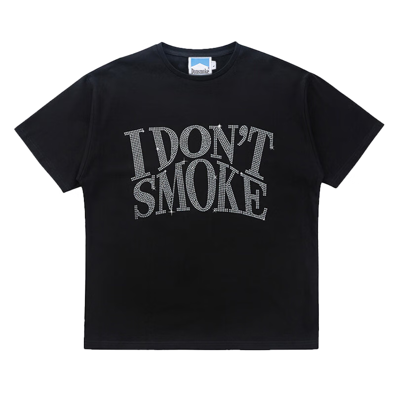 京东PLUS：DONSMOKE 美式街头设计水钻立体logo短袖t恤 128.21元（双重优惠）