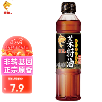 鲤鱼 四川正宗原香 菜籽油 400ml