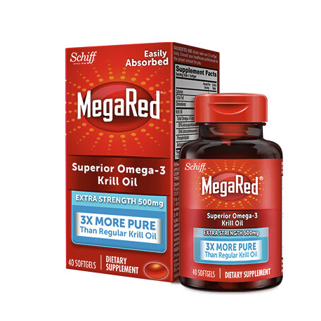 Schiff 旭福 MegaRed 500mg 磷虾油 40粒 券后134元