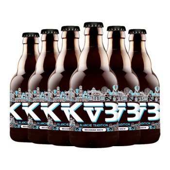 Keizerrijk 布雷帝国 白啤酒 精酿 啤酒 330ml*6瓶 比利时进口