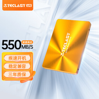 Teclast 台电 SD256GBA850 SATA 固态硬盘 1TB（SATA3.0）