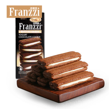 Franzzi 法丽兹 夹心曲奇饼干 酸奶巧克力味 115g