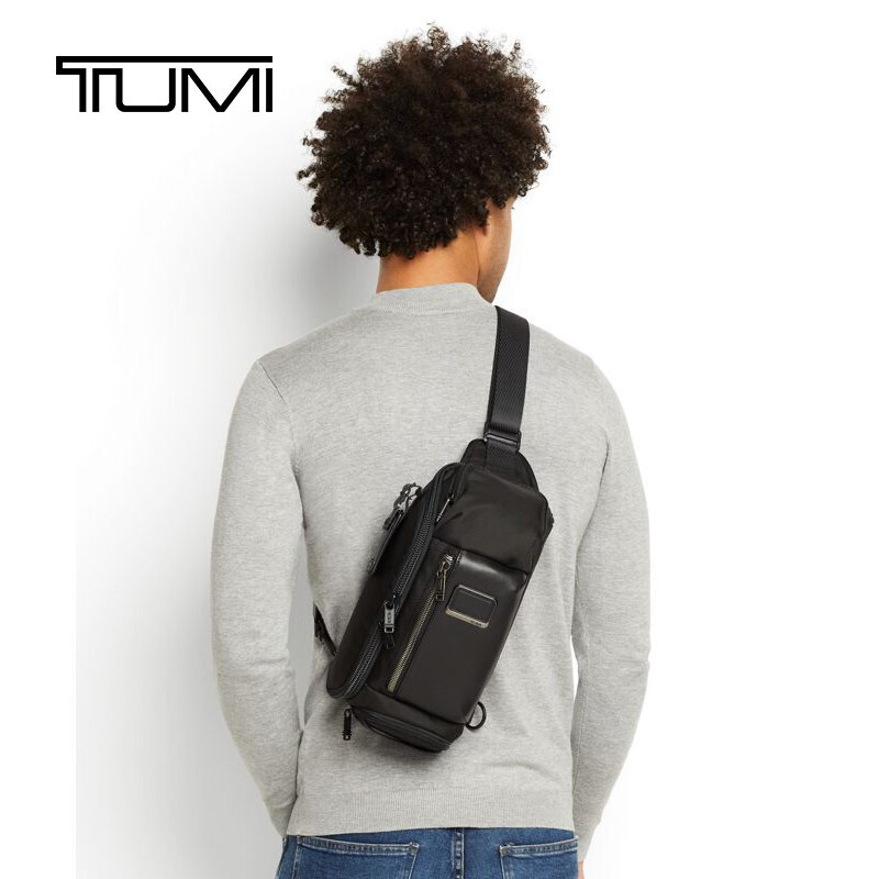 TUMI 途明 Alpha Bravo系列 Kelley 男士彈道尼龍斜挎包 0232399D 1614元