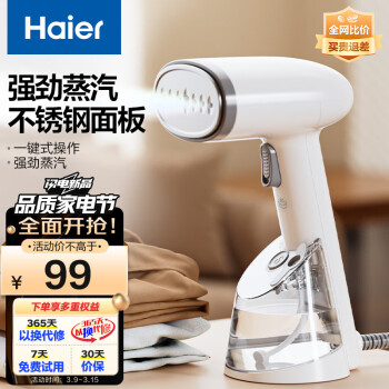 Haier 海尔 HY-GW2502W 手持挂烫机 海尔白