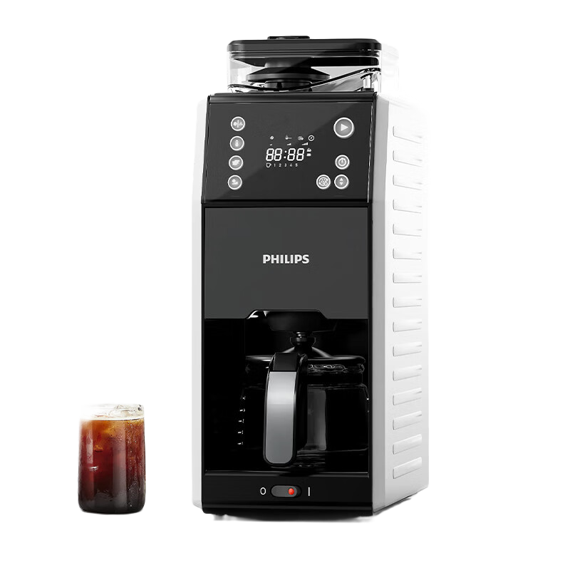 13日0点、PLUS会员：PHILIPS 飞利浦 美式全自动咖啡机 研磨一体机 可拆卸式 HD7901/10 655.01元+9.9家居卡（需用券）