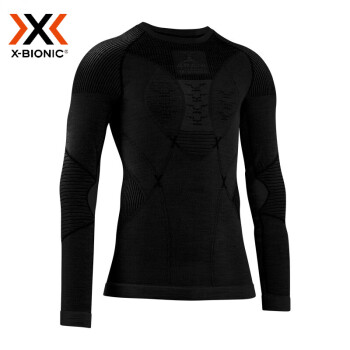 X-BIONIC XBIONIC阿帕尼4.0男士美利奴羊毛衣裤保暖功能内衣 X-BIONIC 上衣B026 黑/黑 S