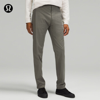 lululemon 丨Commission 男士长裤 LM5AEWS 绿灰色 ￥650