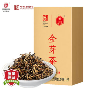凤牌 凤庆滇红 2023年 特级 蜜香型 金芽茶 250g