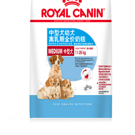 ROYAL CANIN 皇家 MES30中型犬幼犬奶糕 10kg 474.3元