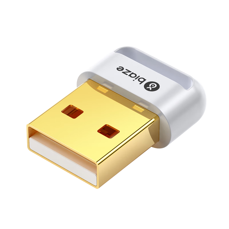 概率券、需首购、plus会员：毕亚兹 USB蓝牙适配器 5.1发射器 免驱动 2.49元(plus包邮)