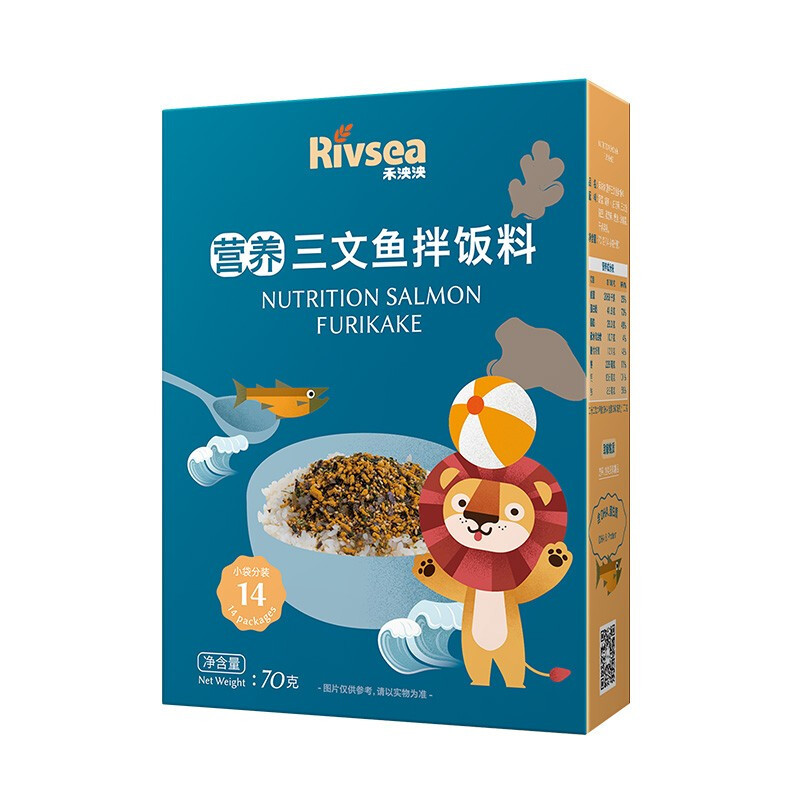 Rivsea 禾泱泱 儿童拌饭料 高钙高蛋白 拌面条拌米粉 109元