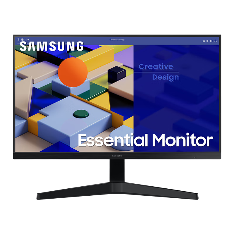 三星（SAMSUNG）24英寸 75Hz IPS技术 低蓝光爱眼 S24C310EAC 569元