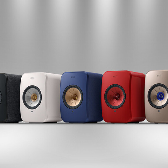 KEF LSX II 2.0声道 室内 蓝牙音箱 红色 9980元