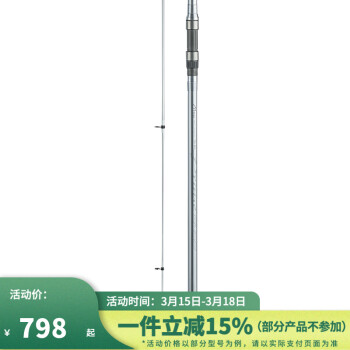 DAIWA 达亿瓦 新款银棍 PRIME SURF T CS 远投竿抛竿 进口海竿碳素钓鱼杆 垂钓装备 40号-425（4.25米）