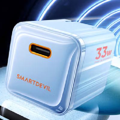 PLUS会员：SMARTDEVIL 闪魔 小方块 氮化镓充电器 33W Type-C 38.78元包邮（双重优惠）