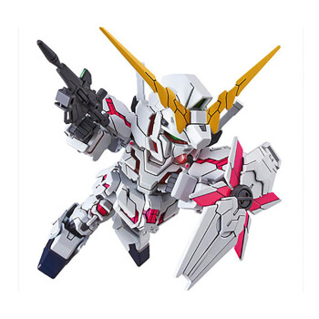 BANDAI 萬代 高達(dá)Gundam拼插拼裝模型玩具 SDEX005 獨(dú)角獸毀滅形態(tài)敢達(dá)