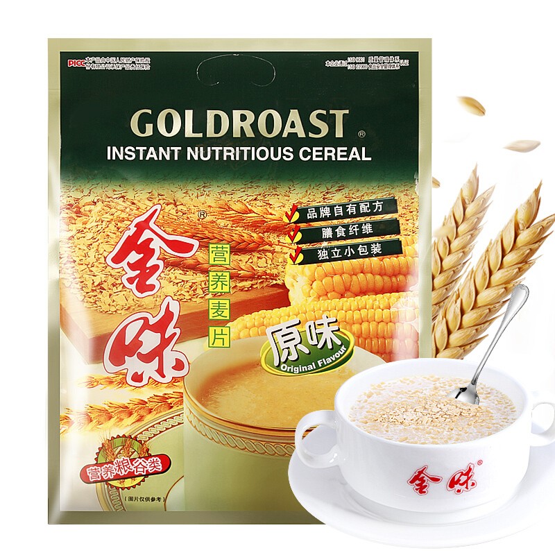 GOLDROAST 金味 营养早餐冲饮麦片速溶即食 22.8元