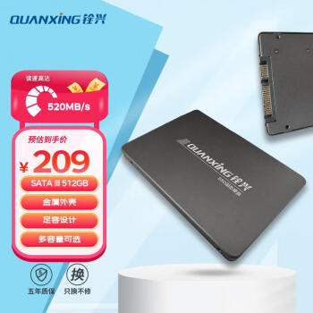 QUANXING 铨兴 C201 SATA3.0 固态硬盘 512GB