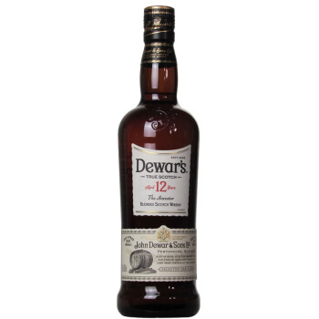 Dewar's 帝王 洋酒 Dewar's whisky 調(diào)配型蘇格蘭威士忌 進(jìn)口 12年700mL1瓶 ￥116