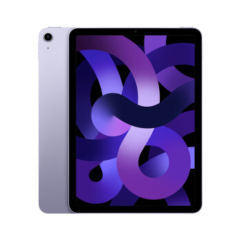 Apple 苹果 iPad Air 10.9英寸平板电脑 2022年款 第5代（64GB WLAN版/M1芯片/MME23CH/A）紫色