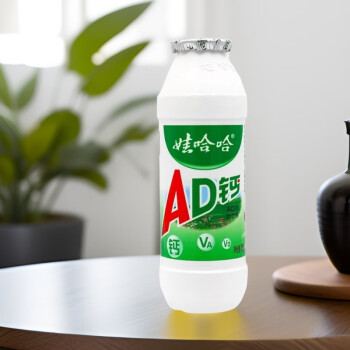 WAHAHA 娃哈哈 AD钙奶原味早餐饮料儿时经典乳饮 220ml*4瓶 ￥7.71