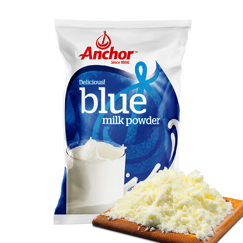 Anchor 安佳 高钙全脂奶粉 1KG袋装 新西兰进口奶源早餐冲饮 54.06元（需买2件，需用券）