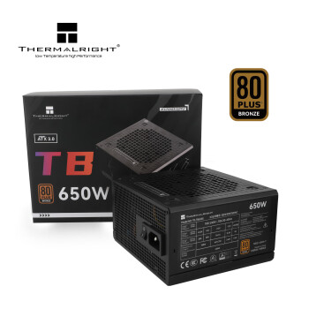 利民 TR-TB650S 铜牌（85%）非模组ATX电源 650W