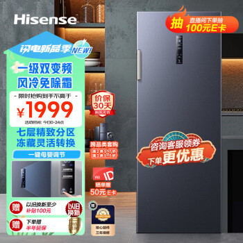 Hisense 海信 BD-240WPVUT  立式冰柜  240升